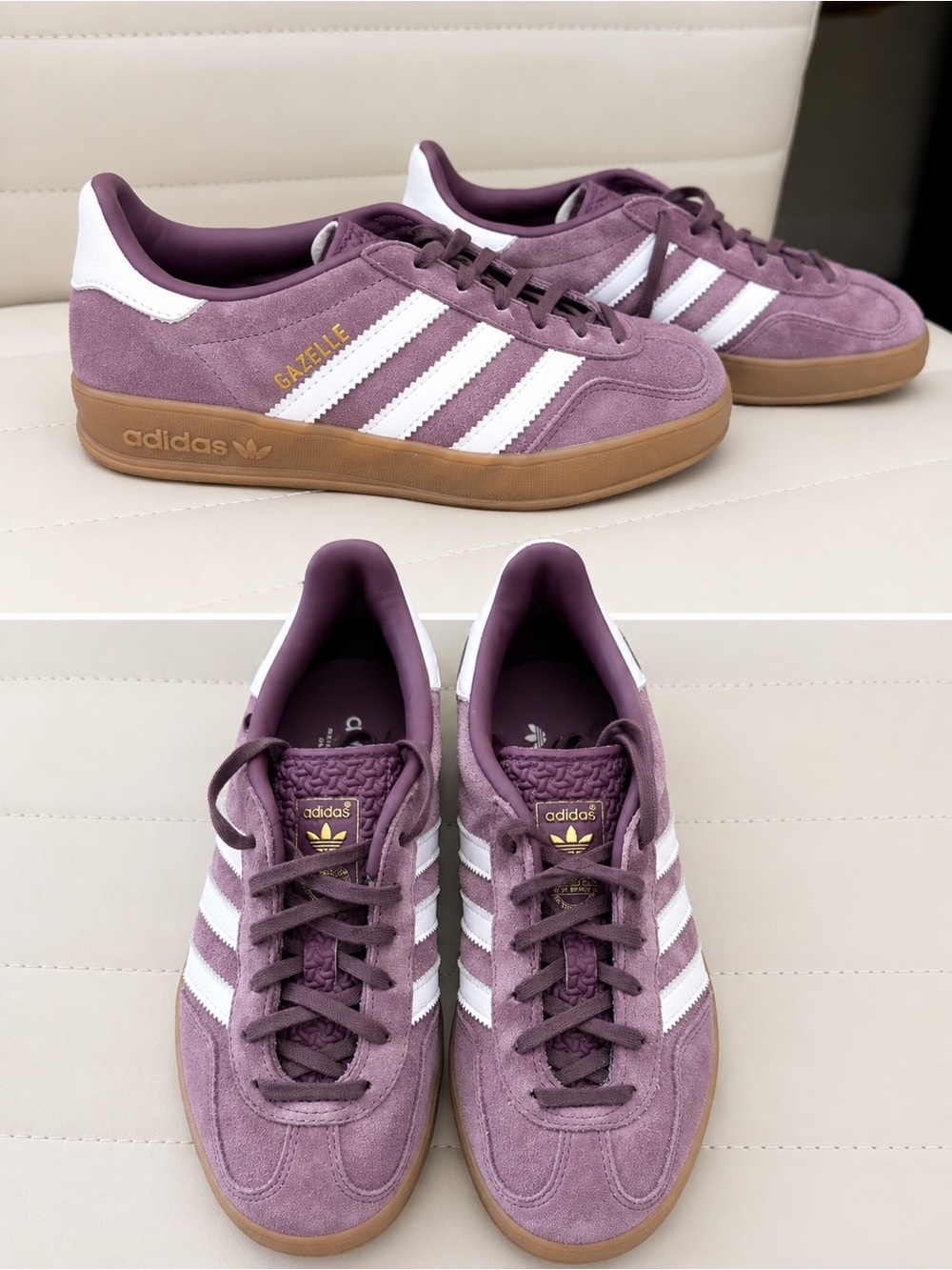 adidas Gazelle Women’s Sneakers Size 5 in Shadow Fig
